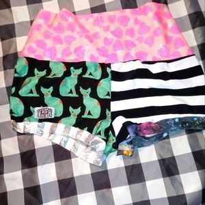 Xl patchwork shorts